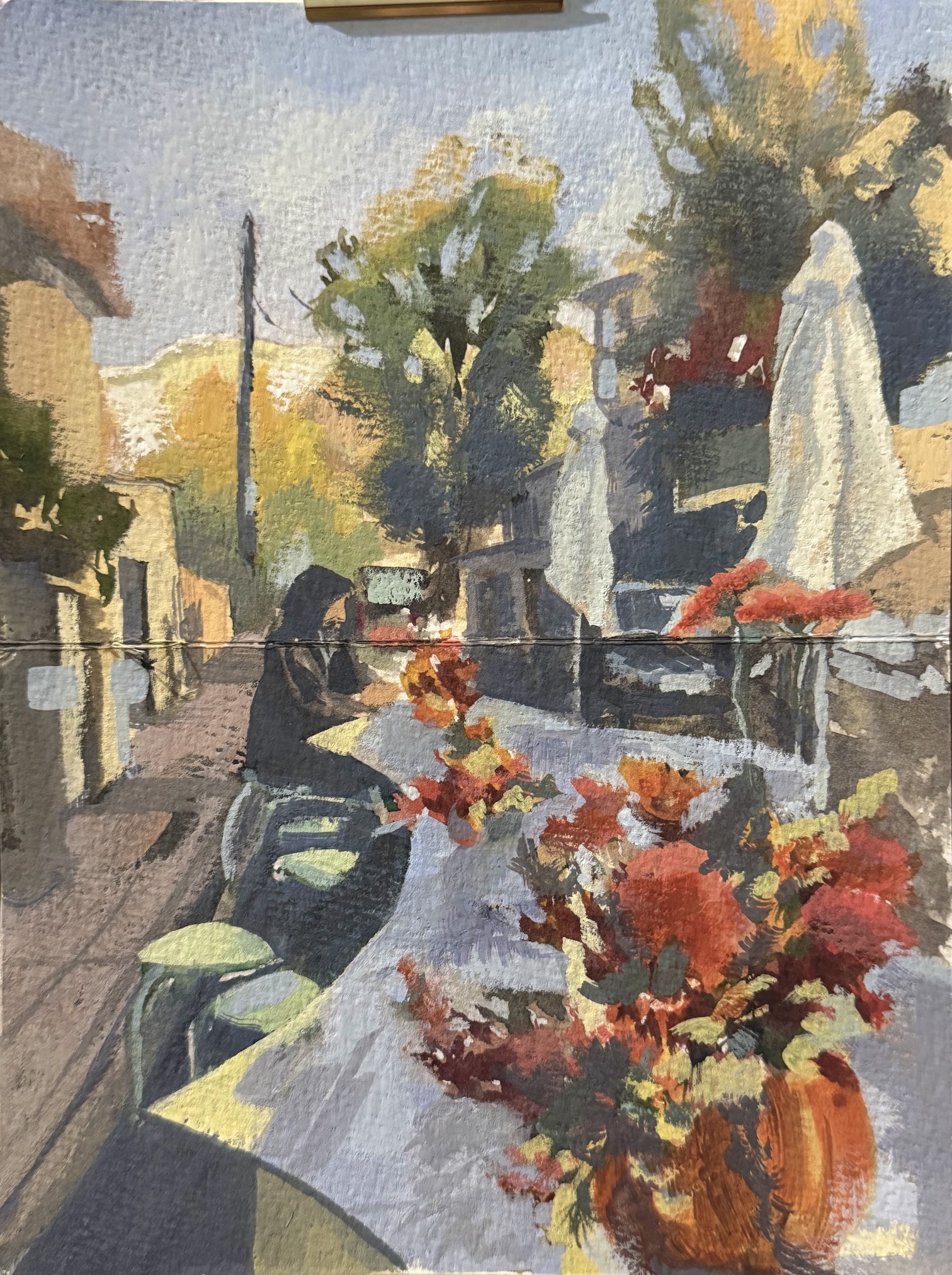 Halloween at Boiler, 26x19cm